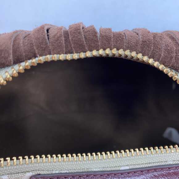 Tory Burch Brown Leather Crossbody | Lunar Year of the Horse OS - Picture 7 of 8